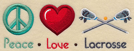 Peace Love Lacrosse