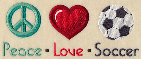 Peace Love Soccer