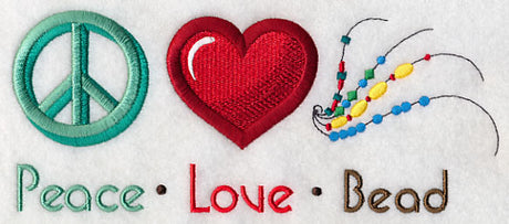 Peace Love Bead