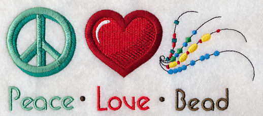 Peace Love Bead