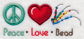 Peace Love Bead