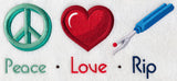 Peace Love Rip