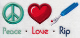 Peace Love Rip