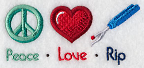 Peace Love Rip