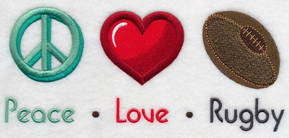 Peace Love Rugby