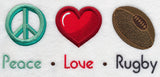 Peace Love Rugby