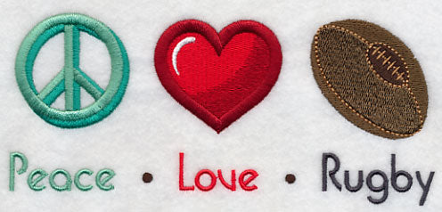 Peace Love Rugby