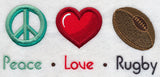 Peace Love Rugby