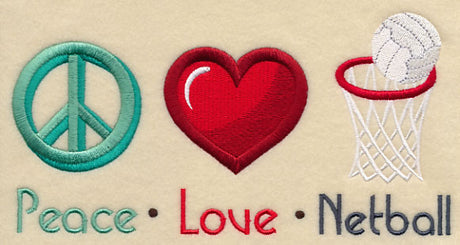 Peace Love Netball