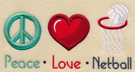 Peace Love Netball