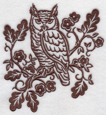 Simply Great Horned Owl