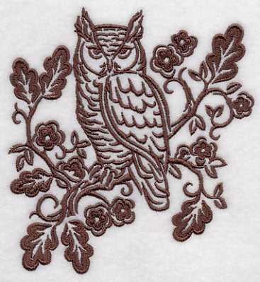 Simply Great Horned Owl