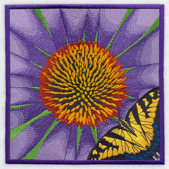 Butterfly on Coneflower