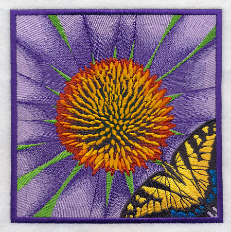 Butterfly on Coneflower