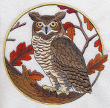 Great Horned Owl in Autumn