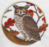 Great Horned Owl in Autumn