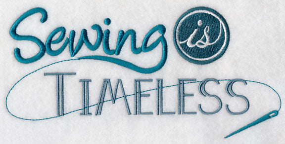 Sewing is Timeless