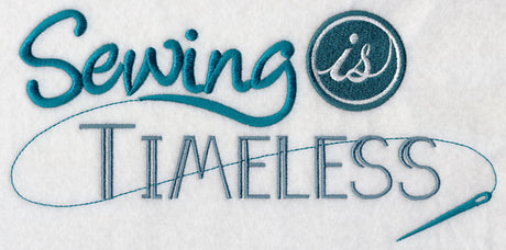 Sewing is Timeless