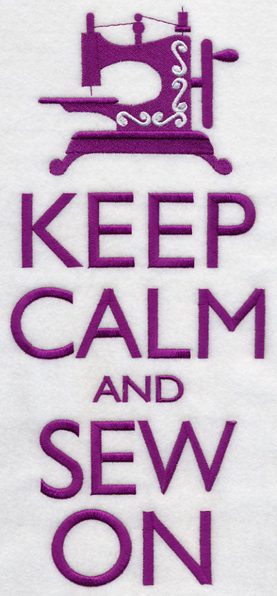Keep Calm and Sew On