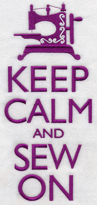 Keep Calm and Sew On