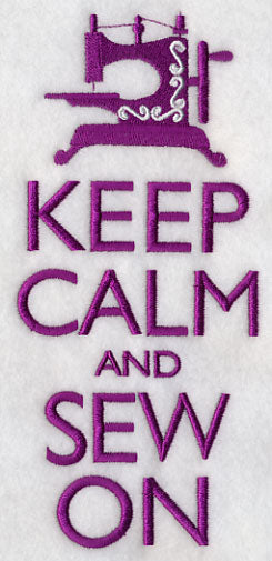 Keep Calm and Sew On