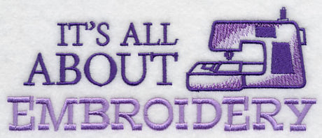 It's All About Embroidery