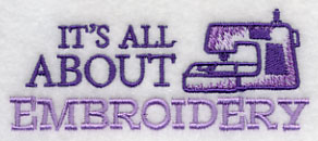 It's All About Embroidery