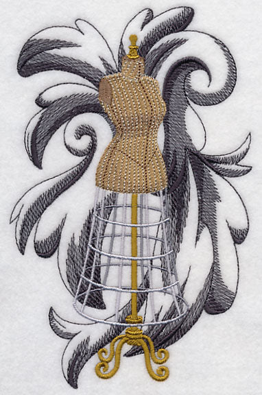 Dress Form Flourish