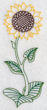 Long Stemmed Sunflower (Vintage)