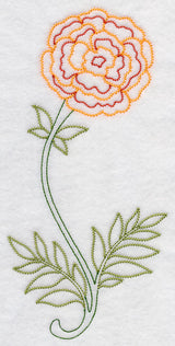 Long Stemmed Marigold (Vintage)