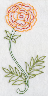 Long Stemmed Marigold (Vintage)