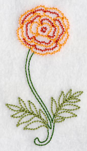Long Stemmed Marigold (Vintage)
