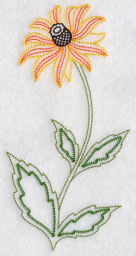 Long Stemmed Black-eyed Susan (Vintage)