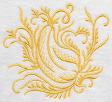 Simply Rosemaling Gourd