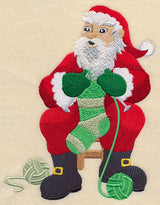 Knit a Little Christmas - Santa