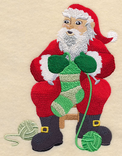 Knit a Little Christmas - Santa