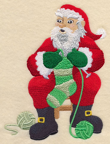 Knit a Little Christmas - Santa