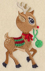 Knit a Little Christmas - Rudolph