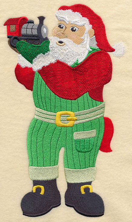 Christmas Toy Train - Santa