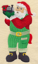Christmas Toy Train - Santa