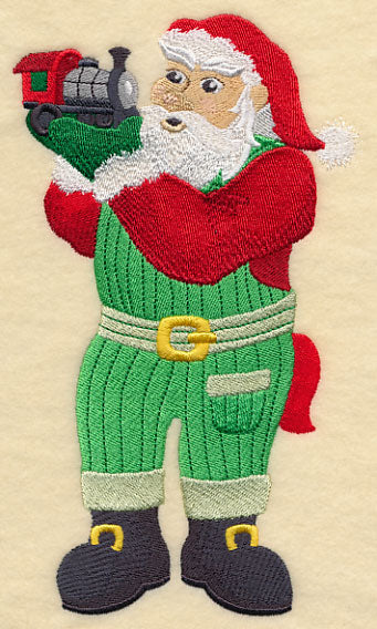 Christmas Toy Train - Santa