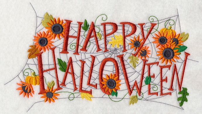 Frightfully Floral Halloween