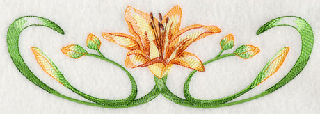 Delicate Daylilies Border 2