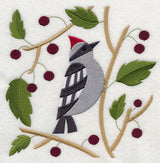 Woodpecker with Berries