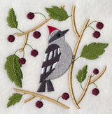 Woodpecker with Berries