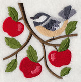 Chickadee in Apple Tree