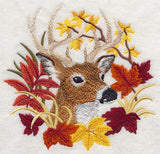 Deer in Autumn Leaves