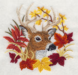 Deer in Autumn Leaves