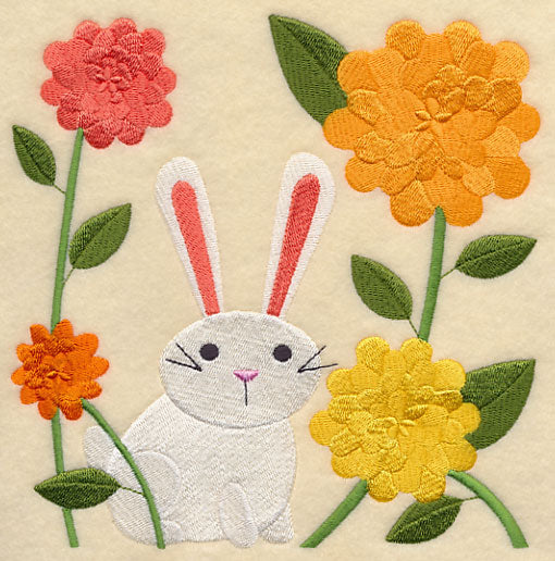 Bunny in Blossoms
