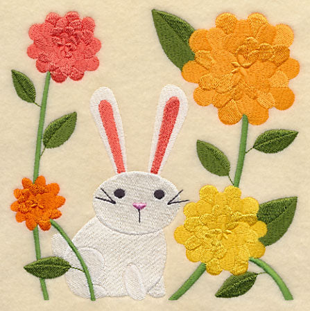 Bunny in Blossoms